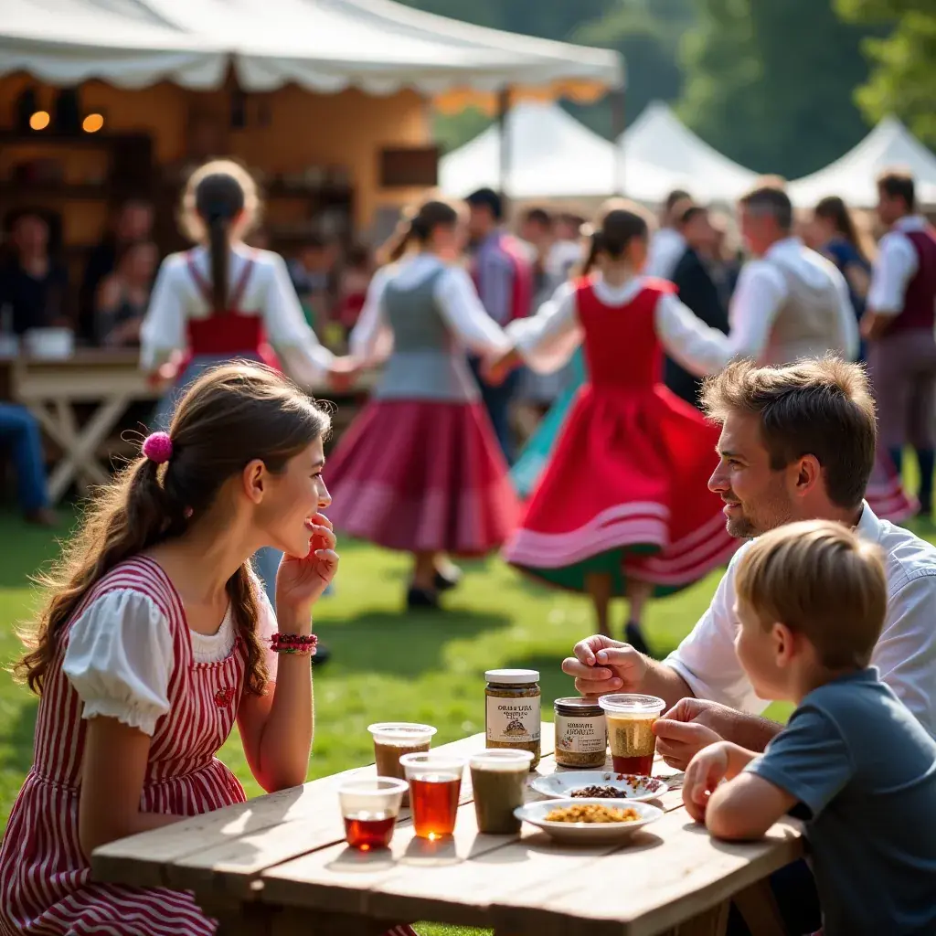 Kész teáscsésze, mellette egy zöld alma